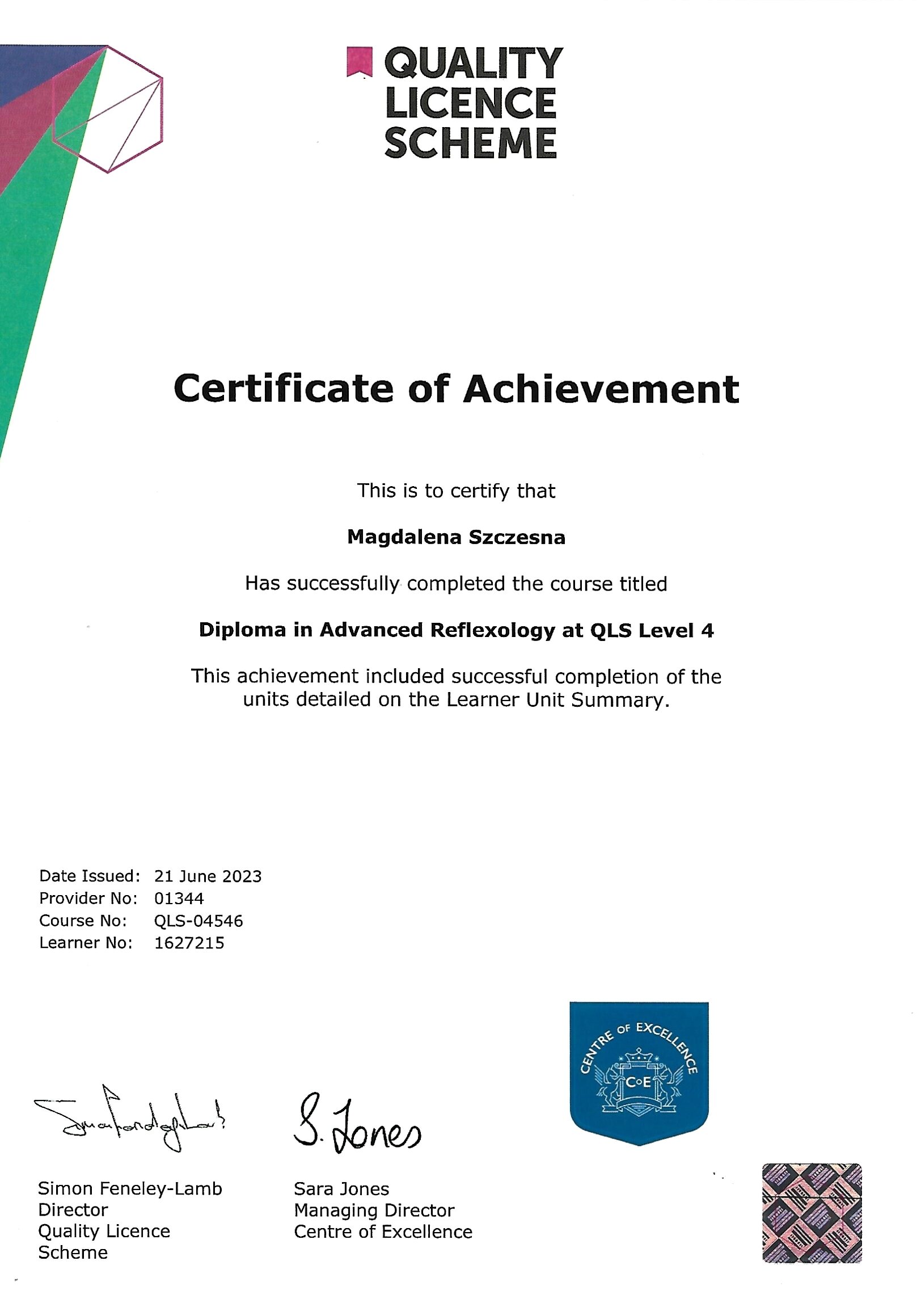 Advanced Reflexology 1